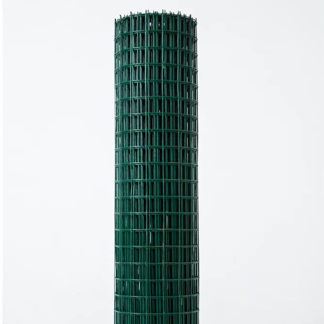 High quality PVC coated welded wire mesh green rete elettrosaldata 6 mm