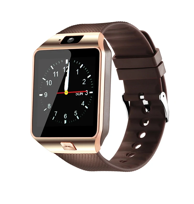 Wholesale Mobile Watch Phones Camera SIM Video Call WiFi Touch Screen Reloj Inteligente Smartwatch DZ09 Smart Watch