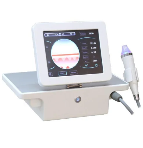 Secret Face Lifting Rf Fractional Microneedle Portable Rf Microneedling Skin Tightening Wrinkle Removal Machine