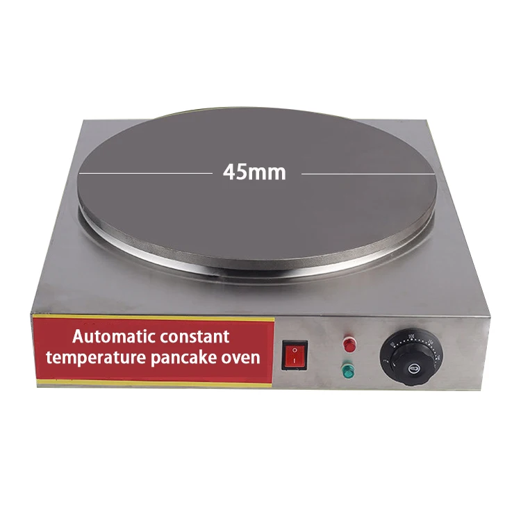 Коммерческий Электрический выпечки блинов электромеханический Пинцет блинчик фруктовая машина для пекарни повседневное оборудование фаст-фуда