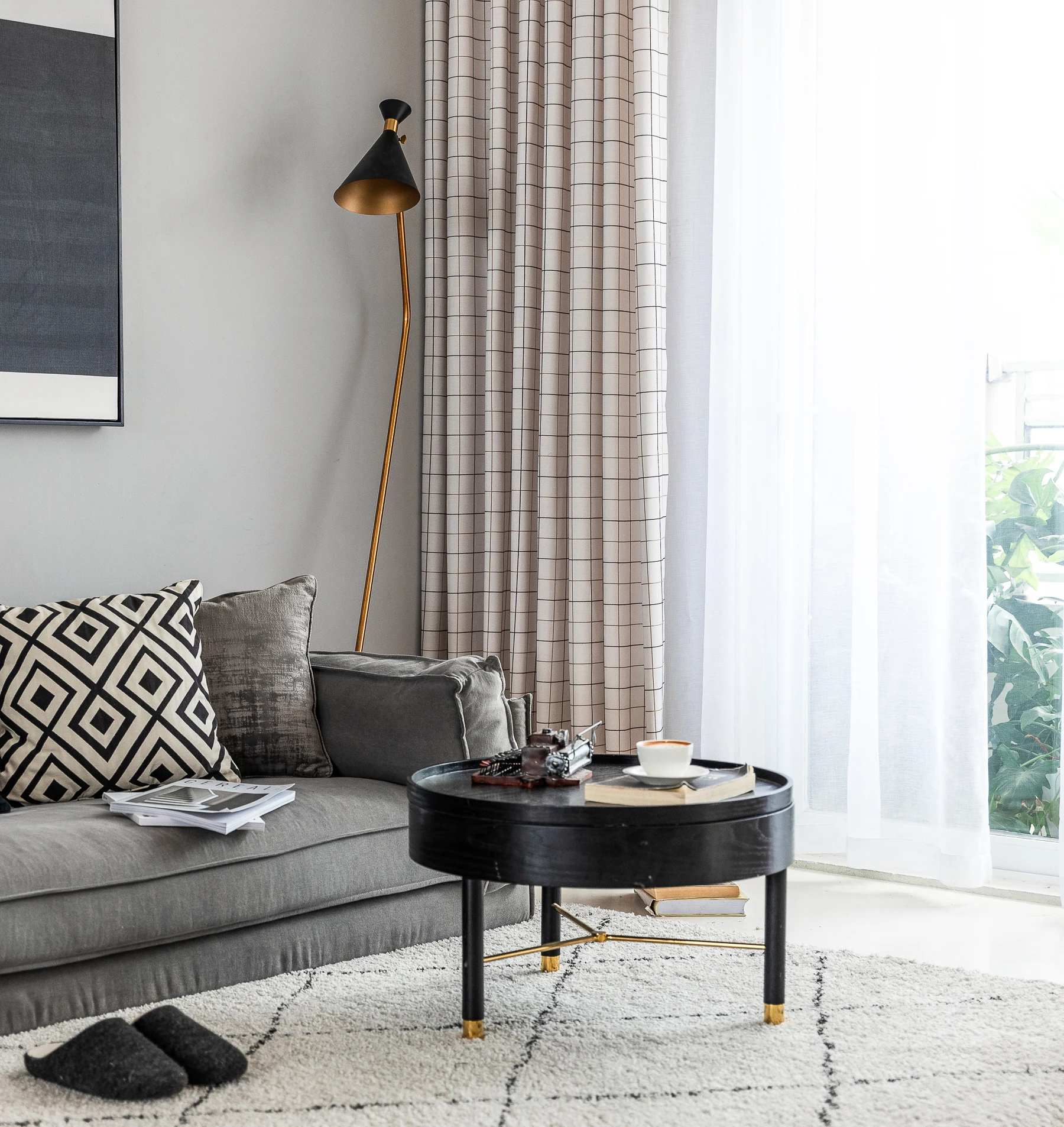  Hotel Office Custom Decoration Livingroom Legant Blackout White Cotton Nordic Wedding Home