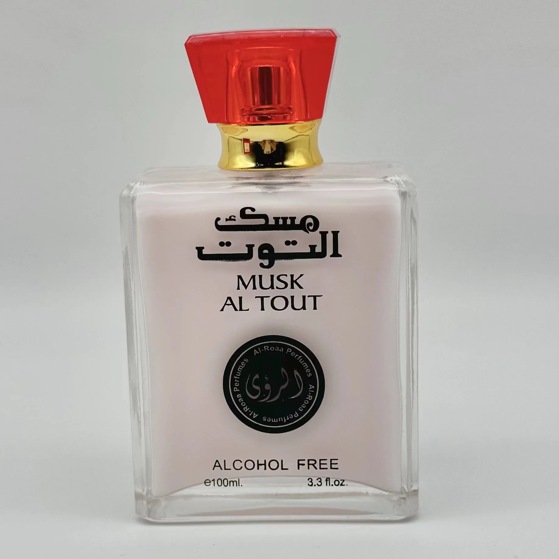 High Quality Al Fakhar Unisex Musk Al Tout Water Perfume 100 ml Alcohol-Free Manasik Long-Lasting Fresh Cologne