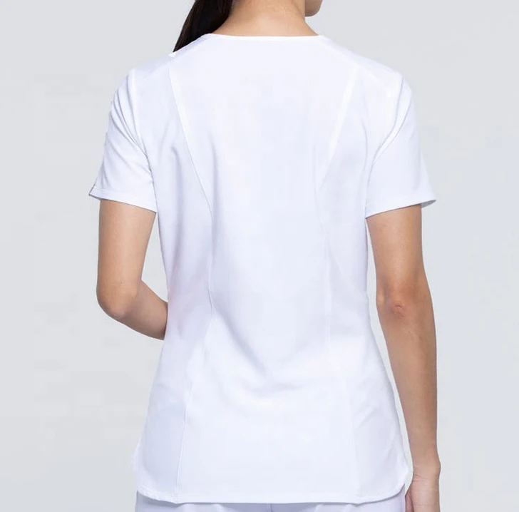 Customize Hight Waisted Work Pants Reusable Suits Jogger Doctor Nurse Scrub Suit Sets Medical Clinic White Hospital Uniforms