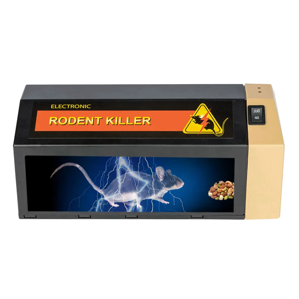 2021 X-PEST EPA Electronic Rat Killer Trap With High Voltage Automatic Mouse Trap For Home Use Control Rat Kill Trap