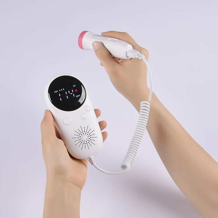 Hot selling fetal doppler portable durable pocket babying ultrasound