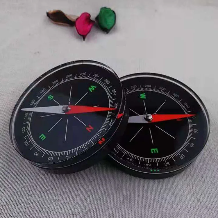 70mm compass Plastic gift compass with liquid for outdoor