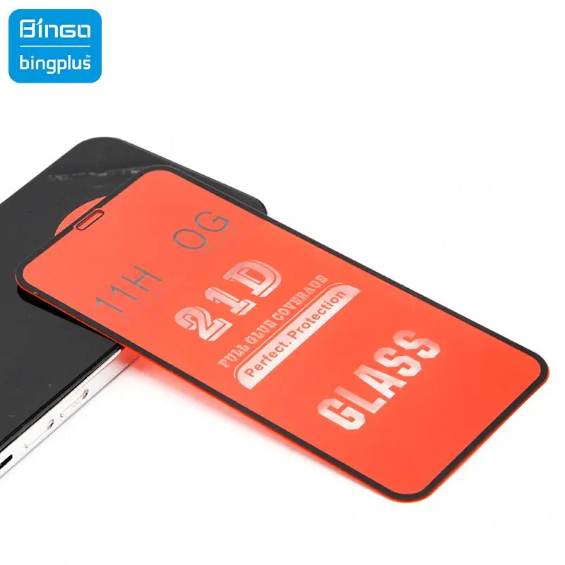 Bingo 9H 21D 0.3MM 2.5D tempered screen protector for TECNO OEM package phantom x