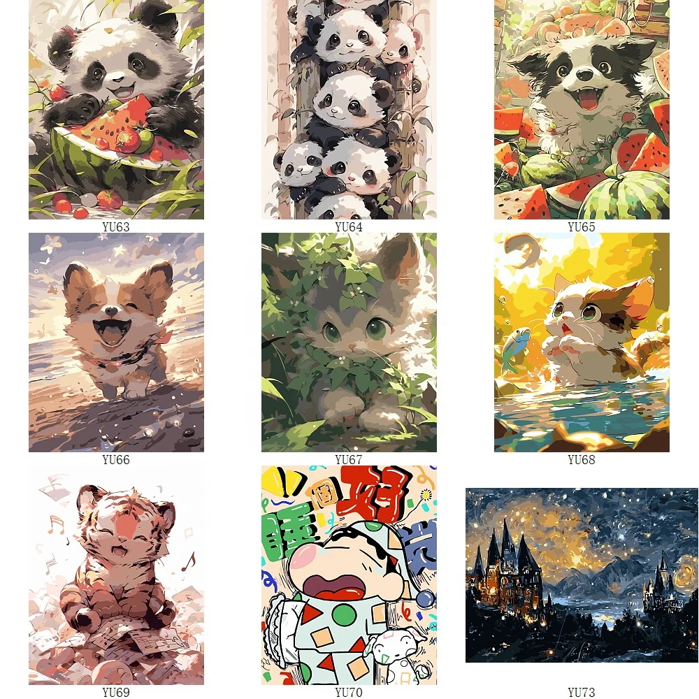 2024 New Design Rose Flower Texture Of Dreams Paint By Numbers 40 50 On Canvas For Young Adults