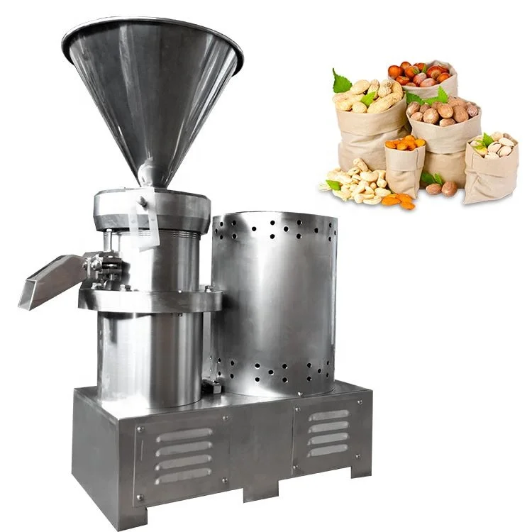 Programmable hot selling colloid mill /peanut butter making machine with good performance for sale with CE approved