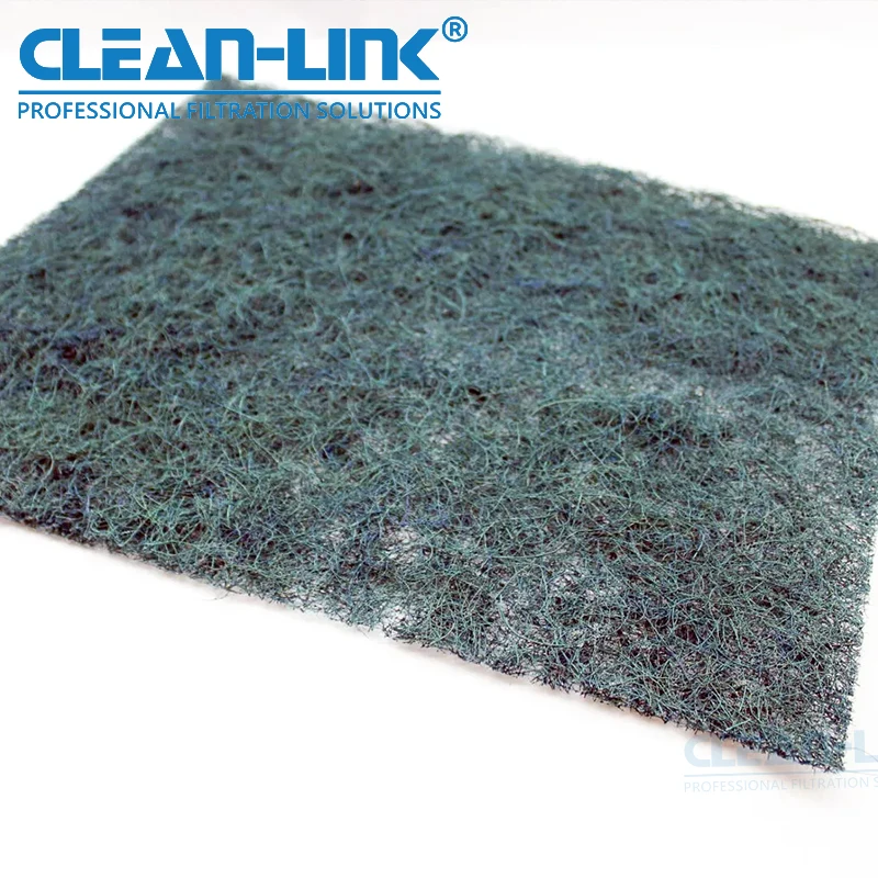 Washable Polyester Fiber Filter Media Fit HVAC Furnace Filter Air Conditioner Hog Hair Pad