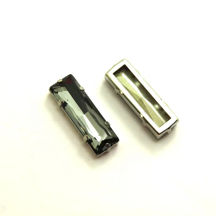 New Factory Sewing Crystal Rhinestones High Quality Rectangle