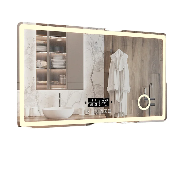 Customized shower room bathroom mirror led mirror fogless wall mirror decoration