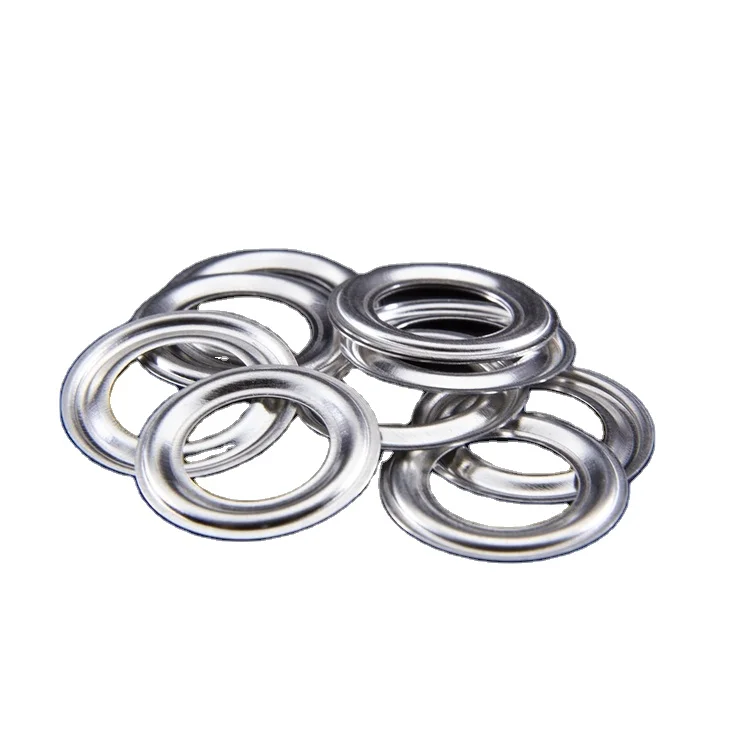Good Price Rust Free Metal Flat Eyelet Ring Round Eyelet For Bag And Apparel