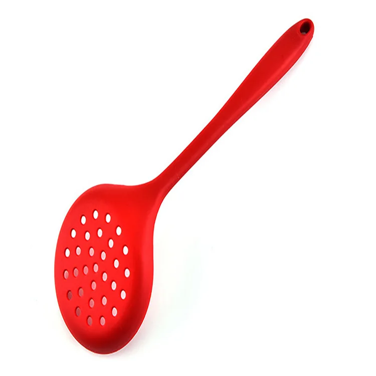 Amazon is hot clip on silicone colander High temperature resistant silicone colander patented clip on silicone colander