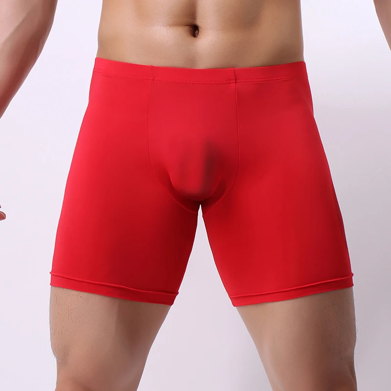 2020 new design long leg mens underwear boxers for men