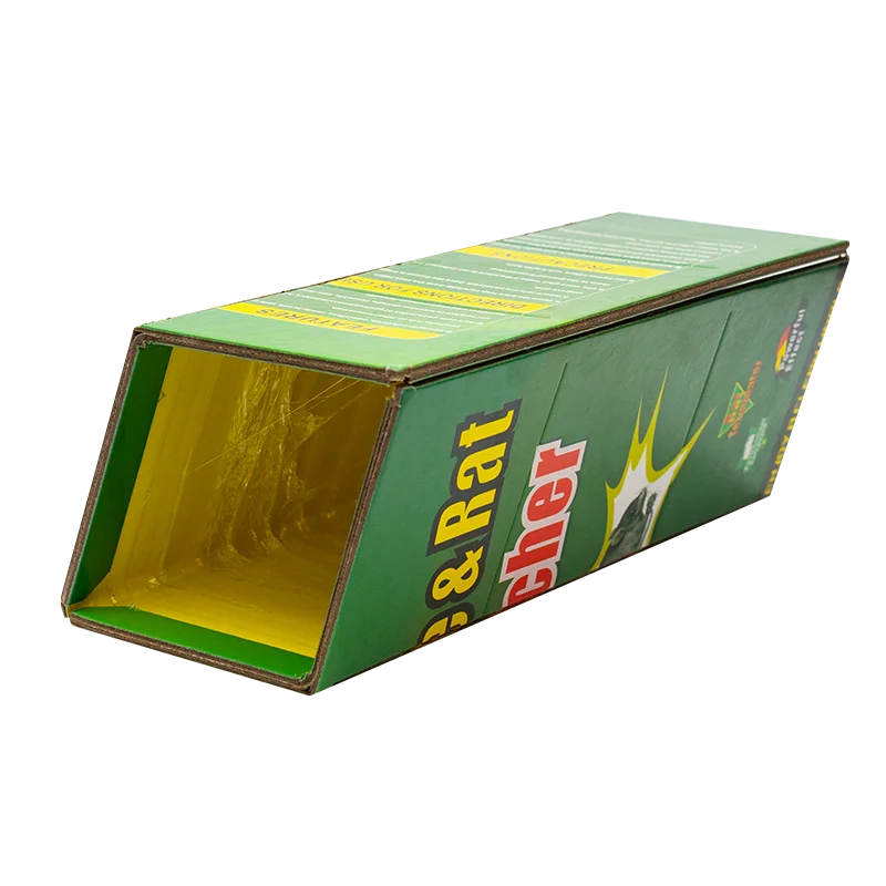 Customized Hot Selling Mouse Glue Traps Cheap Strong Sticky Foldable Mouse Glue Traps for Kitchen Paper Board Mouse Glue Traps