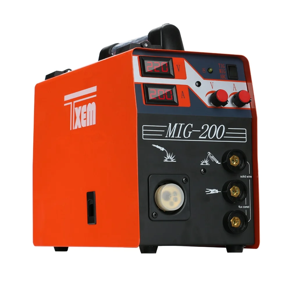 Factory 200A maquinas de soldar multi process co2 soldadora inverter mig mma mag welding machine 110v 220v mig welders