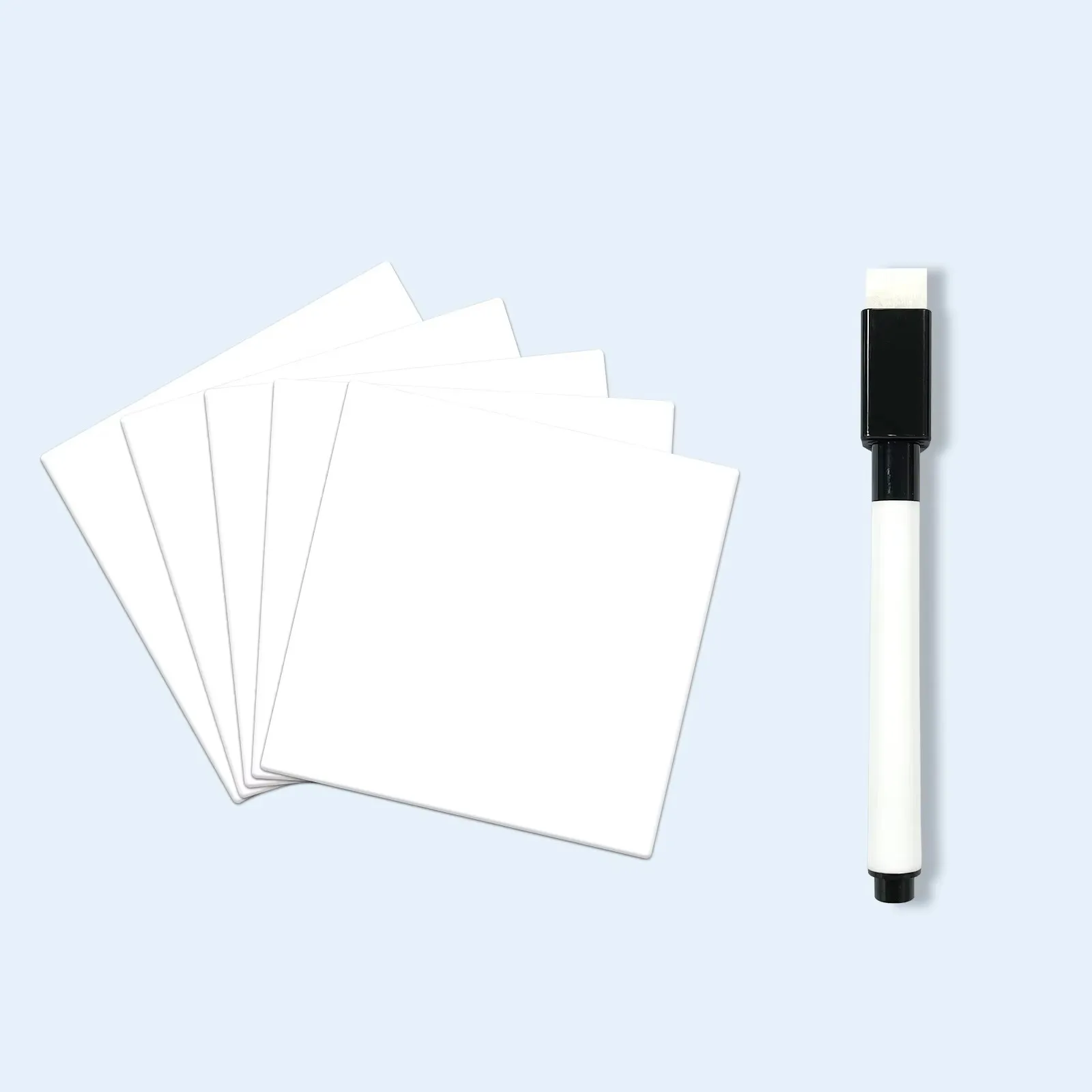 Hot Selling Dry Erase White Board Office Home Fridge PU Removable Reusable Dry Erase Whiteboard