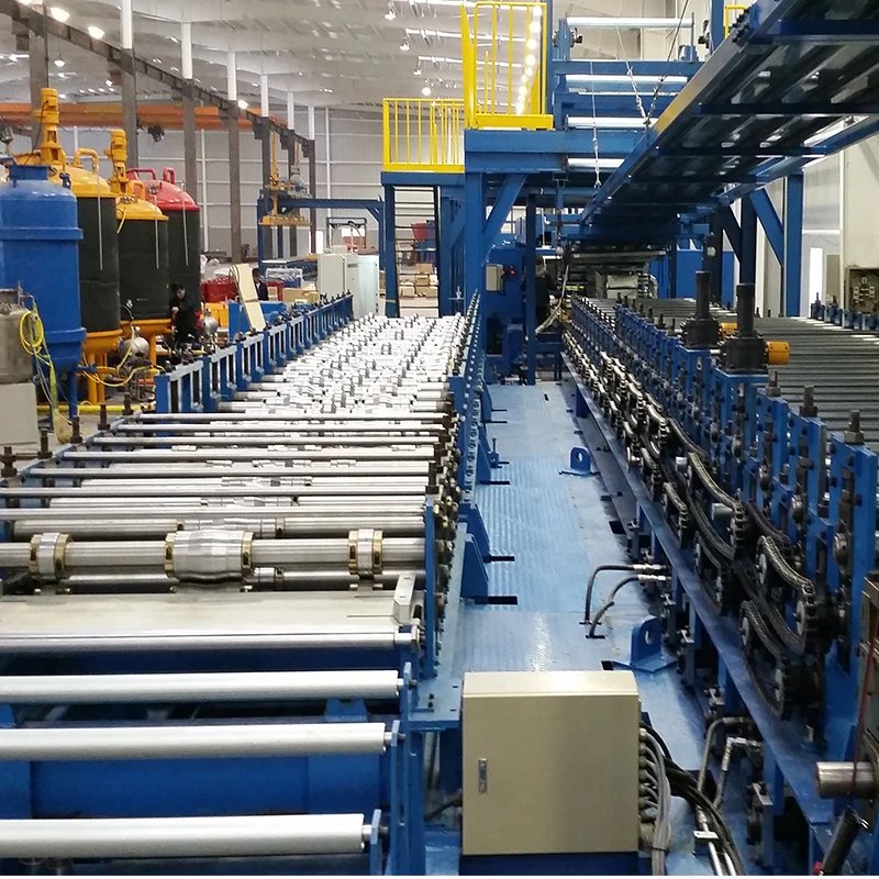 Zhongji Continuous PU Sandwich Panel Machine | polyurea sandwich panel machine