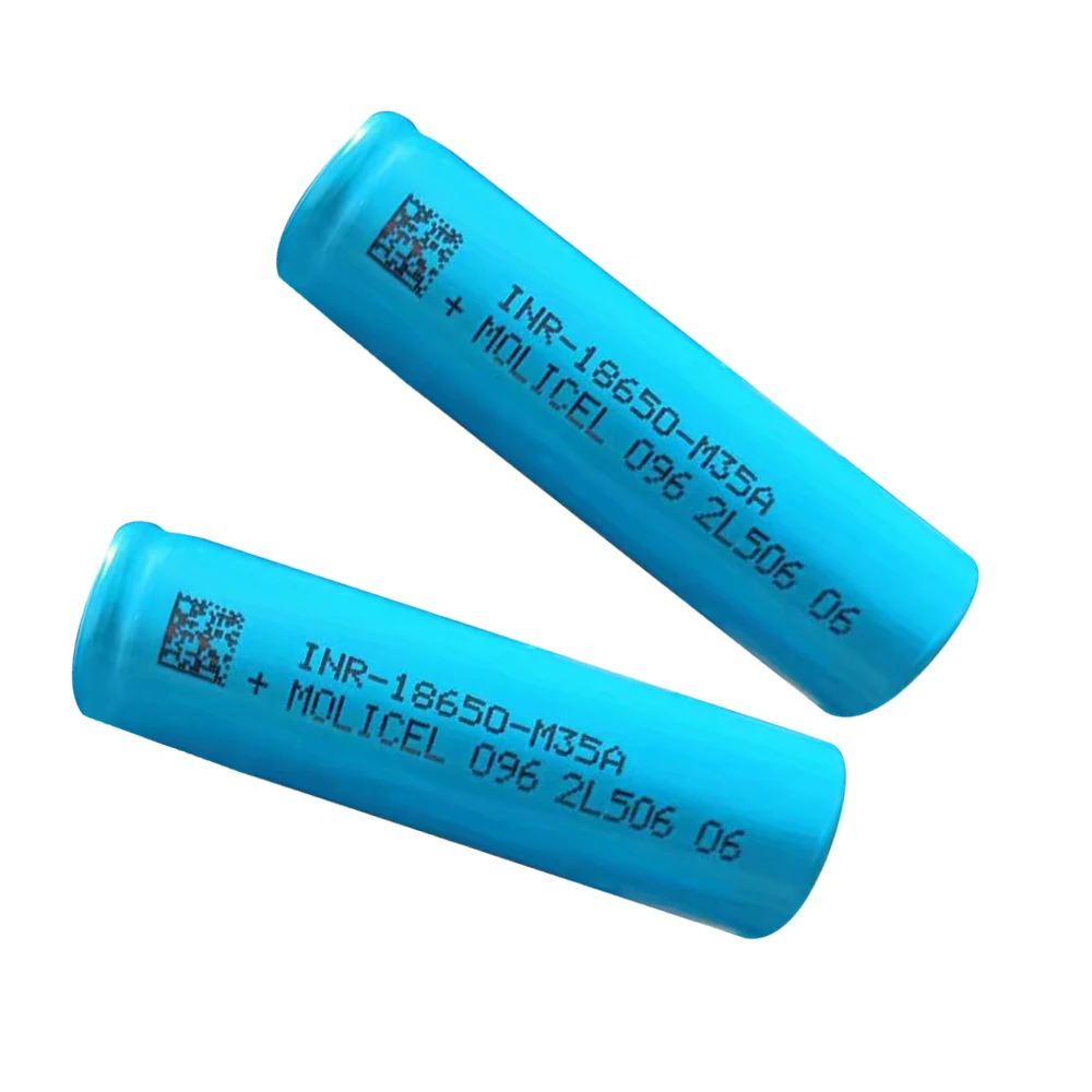 Литий-ионный перезаряжаемый аккумулятор Molicel 18650 3500 мАч 10a M35a высокой емкости 3 7 в для аккумуляторной батареи готовый к отправке