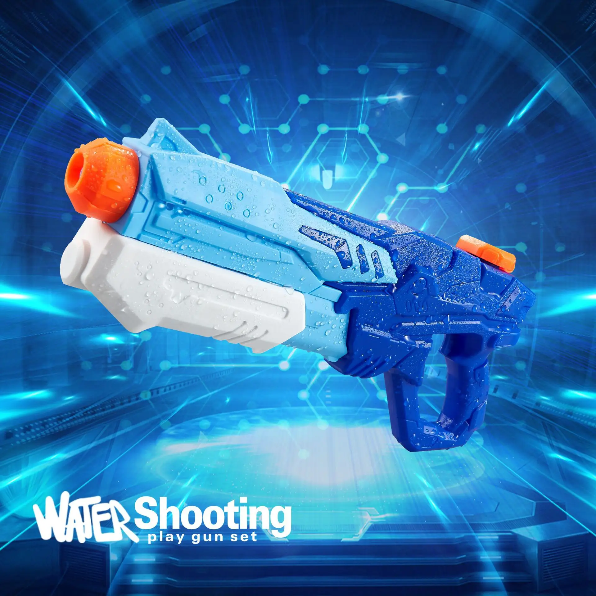 Hand Held Top Quality Long Range High Capacity Unique Bulk Small Cheap Shoot Water Squirt Gun Toy For Pool