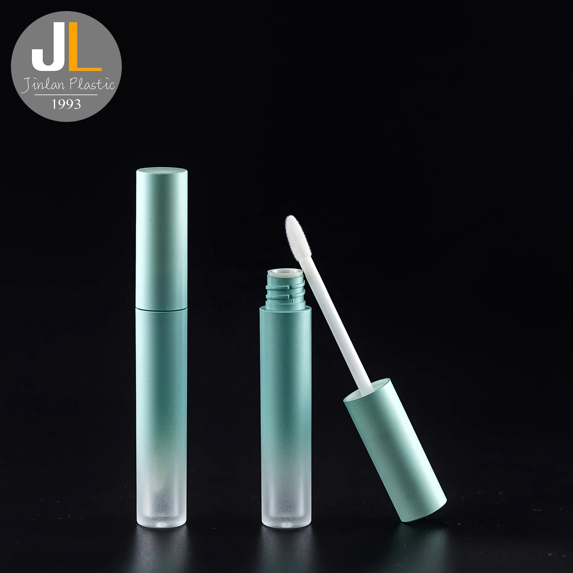 
PMMA Acrylic Lip Gloss Container Blue Lipgloss Tube 