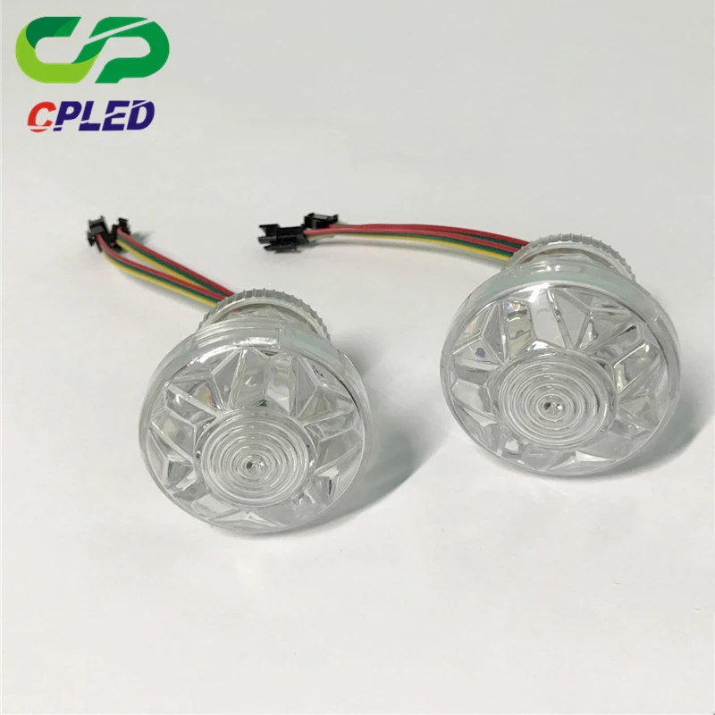 programmable waterproof cabochon turbo led pixels lights for amusement attractions