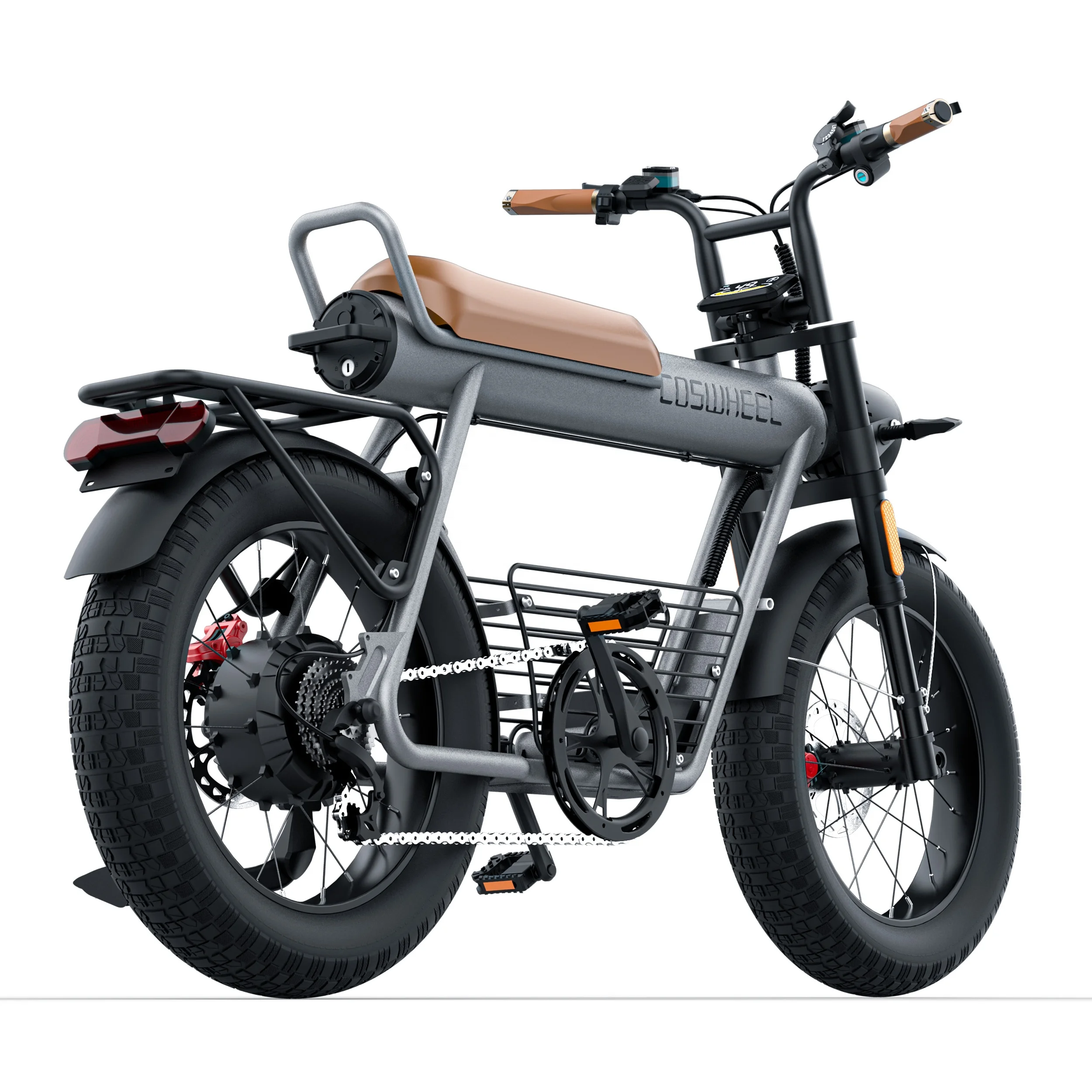 US EU Stock All Weather Hunting 48V Best Ebike 20Inch Cruiser Fat Tire Electric Bike 1500W Max Motor Aluminum Alloy Frame E Bike