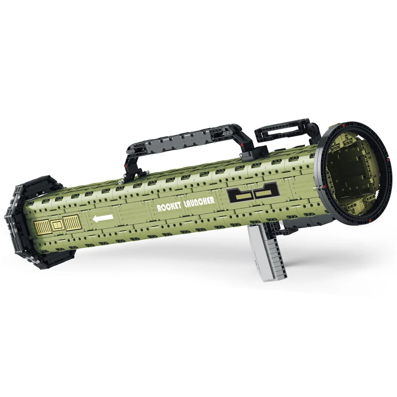 Mt-4 M136 Antiitank Grenane Launcher Building Blocks Model Set Foam Bullet Gun Block Toy For Boy Play