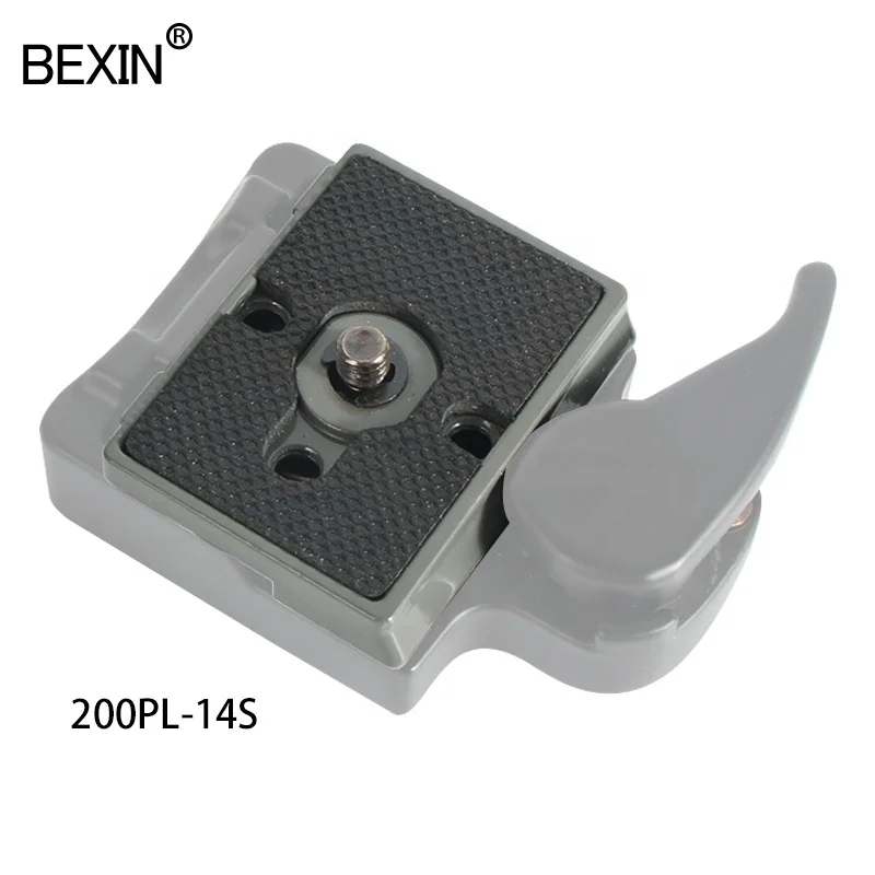 BEXIN Wholesale Camera Tripod Accessories Base Mount Adapter Quick Release Plate for Manfrotto Tripod Ball Head and dslr cameras