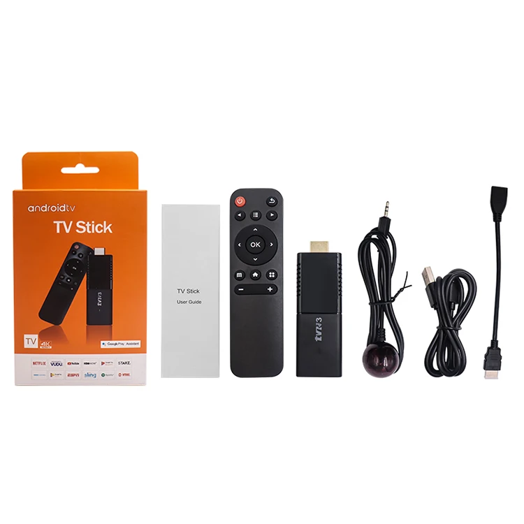 Новый 2,4G 5G Wi-Fi USB Smart Android tvstick пульт дистанционного управления Google Assistant Fire TV устройство 4k Android TV Stick