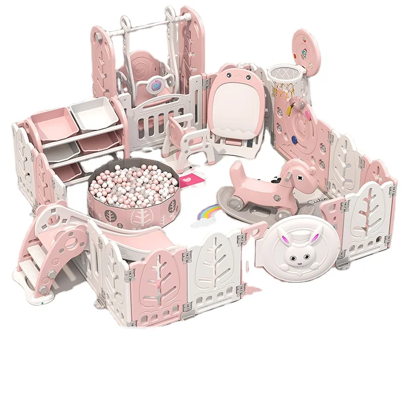 playground Safety indoor children indoor toys playpen  furniture toy for children  plastic enclosure  toy combination for baby