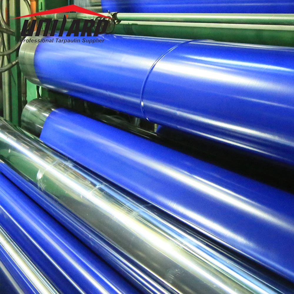Поставщик Uni-tarp 0 7 мм 850gsm Брезентовая надувная ткань из ПВХ для надувного материала и надувных лодок