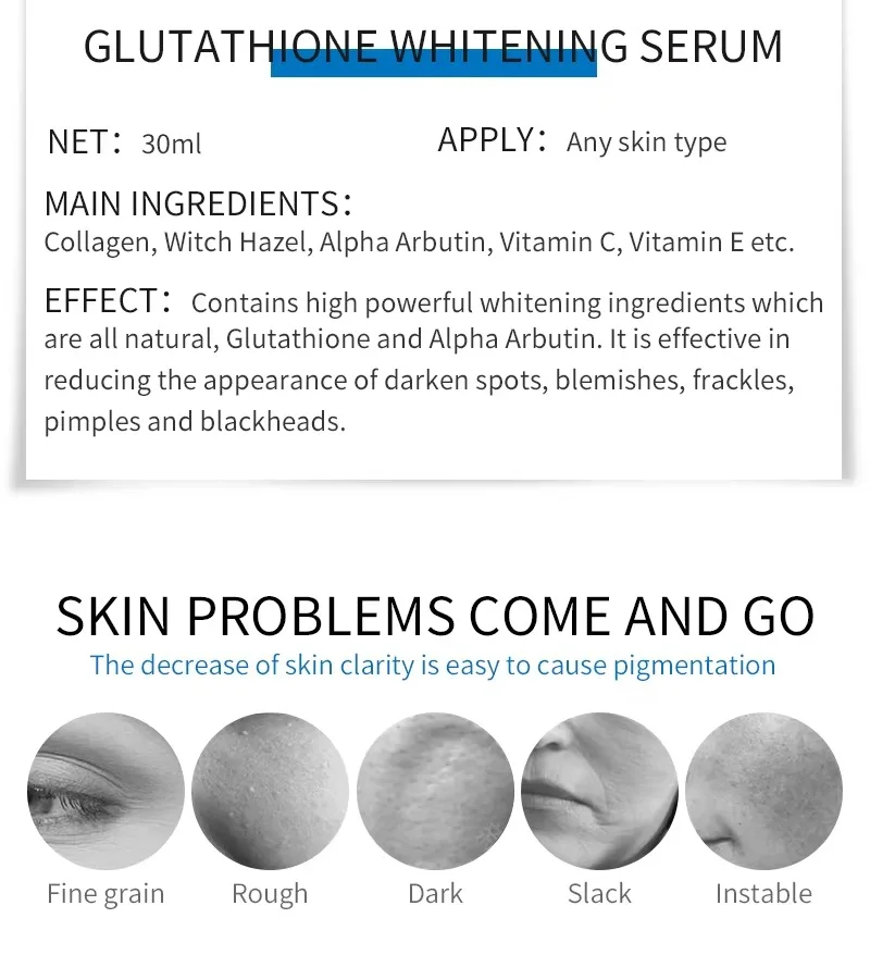 Whitening Essence Korea Skin Care Anti Wrinkles Anti Aging Moisturizing Firming Smoothing Peptide Serum