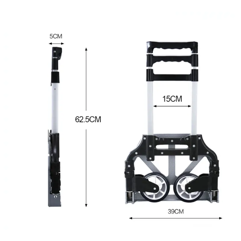 
Best selling cheap 2 wheels platform trolley hand truck for climbing stairs 
