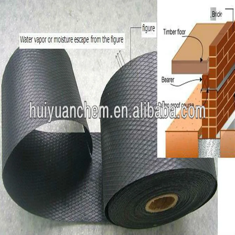 
BLACK DPC Polythene Waterproof DPC: damp proof courses 