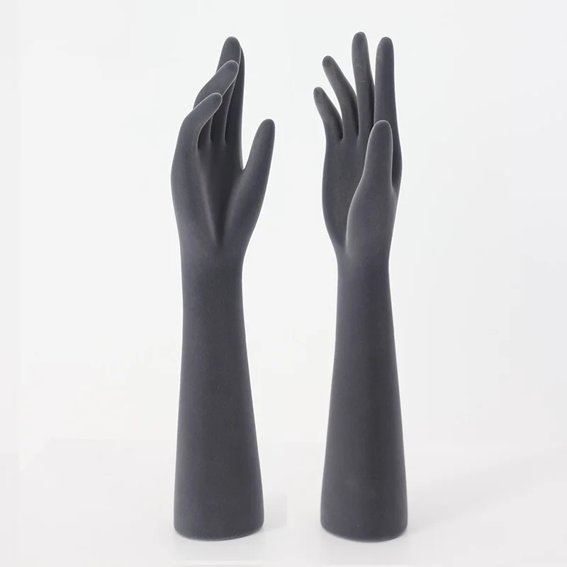 Custom Design China Factory Jewelry Stand Jewelry Mannequin Ring  Velvet Hand Model