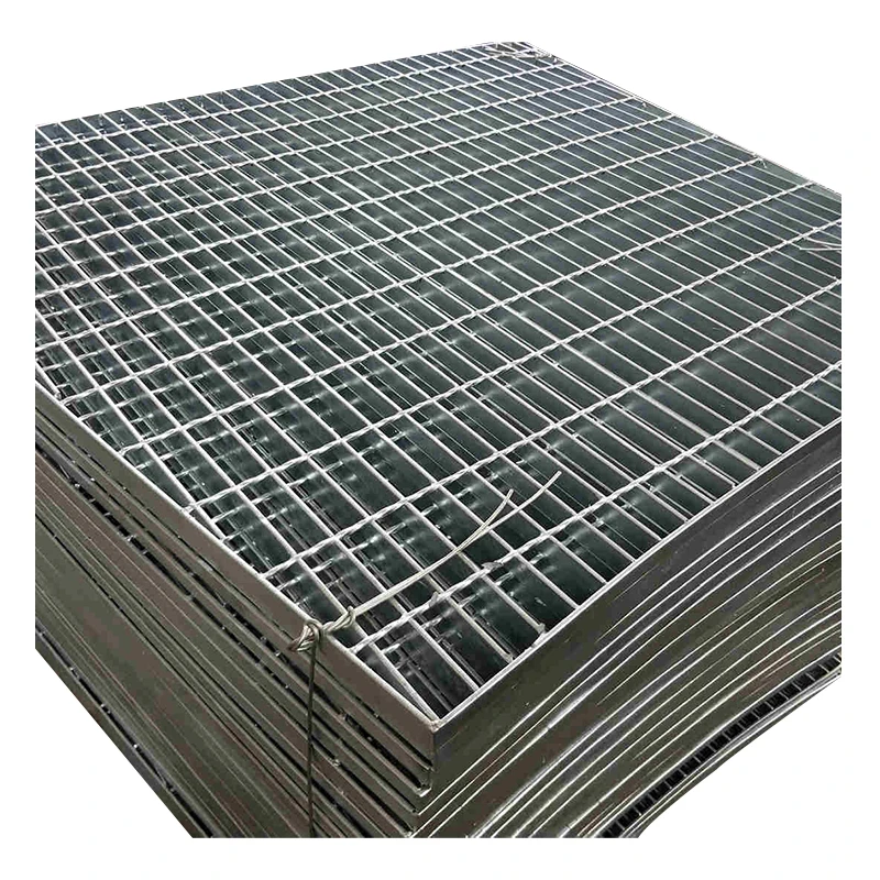 10000 Tons LC Factory Steel Grating Cover Toothed Metal Concrete Grate Inter Inserted Cheap Prices Weight KG per Square Meter M2