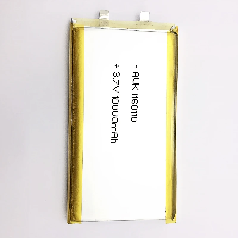 High capacity lipo battery 3.7v 10Ah 10000mAh 1055125 1060115 li polymer battery for PC Laptop Tablet