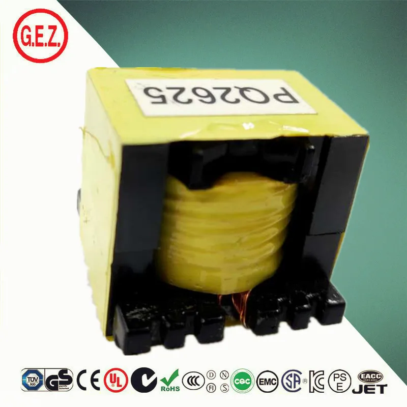 high frequency ferrite core 100v to 240v 9v 12v smps pq 2625 pq 3525 transformer