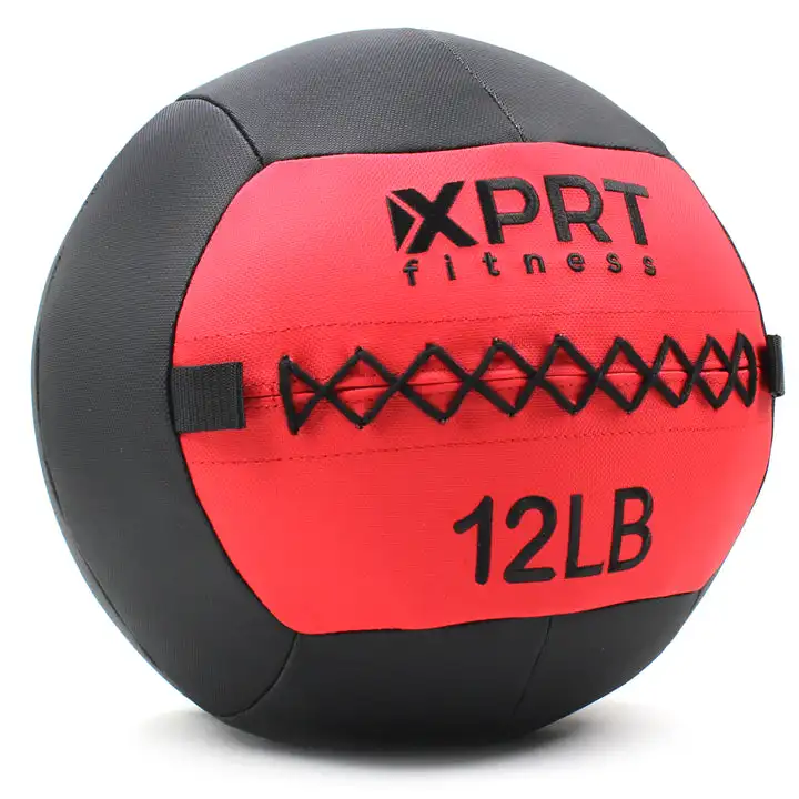Sports Gym Fitness Soft Weighted Hand Weighted  PU Leather Exercise Wall Ball Medicine Ball