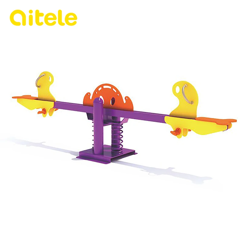Creative play see saw school playground equipment