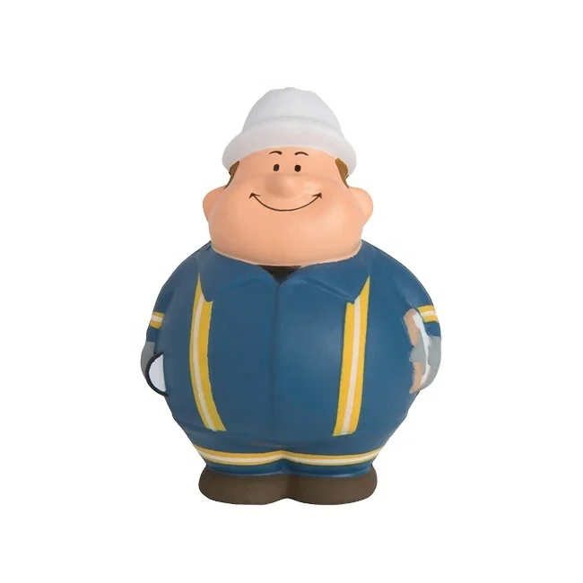PU Foam Toys Release Pressure Foam Anti Stress Ball Safety Bert Shaped PU Stress Ball Toys