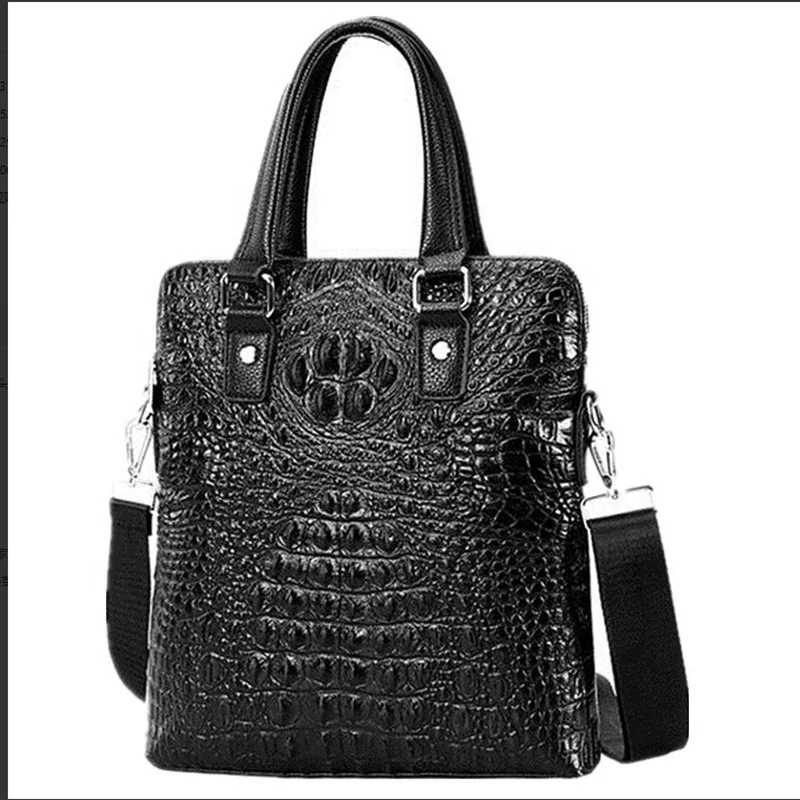 Деловая сумка из воловьей кожи для мужчин, мессенджеры из искусственной кожи для ноутбука, роскошные портфели 14 дюймов