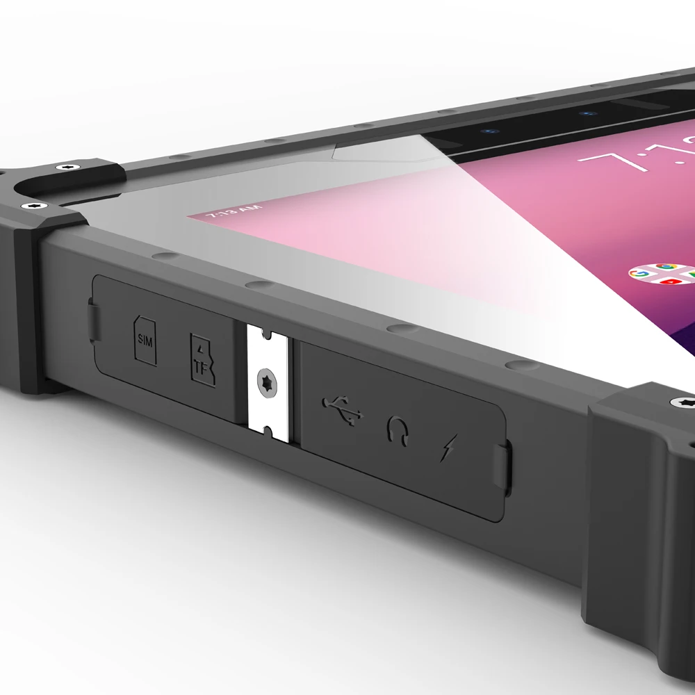 Fingerprint RFID Tablet PC with 2D Barcode Scanner all in one mobile android biometric device