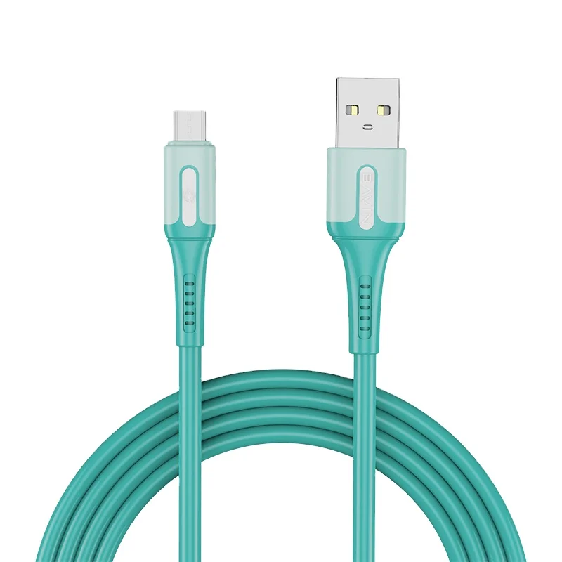 BAVIN CB227 Amazon Hot sale 1M 2.4A data Cable for micro V8 Quick Transmission PVC Fast Charging USB Cable