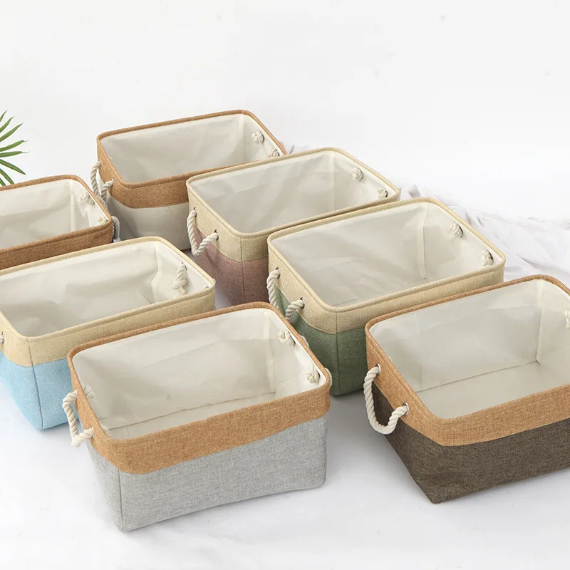 Foldable Storage Bins Baskets with Handles for Bedroom Organizer Clothes Socks Blankets Toy Books and Other Sundries