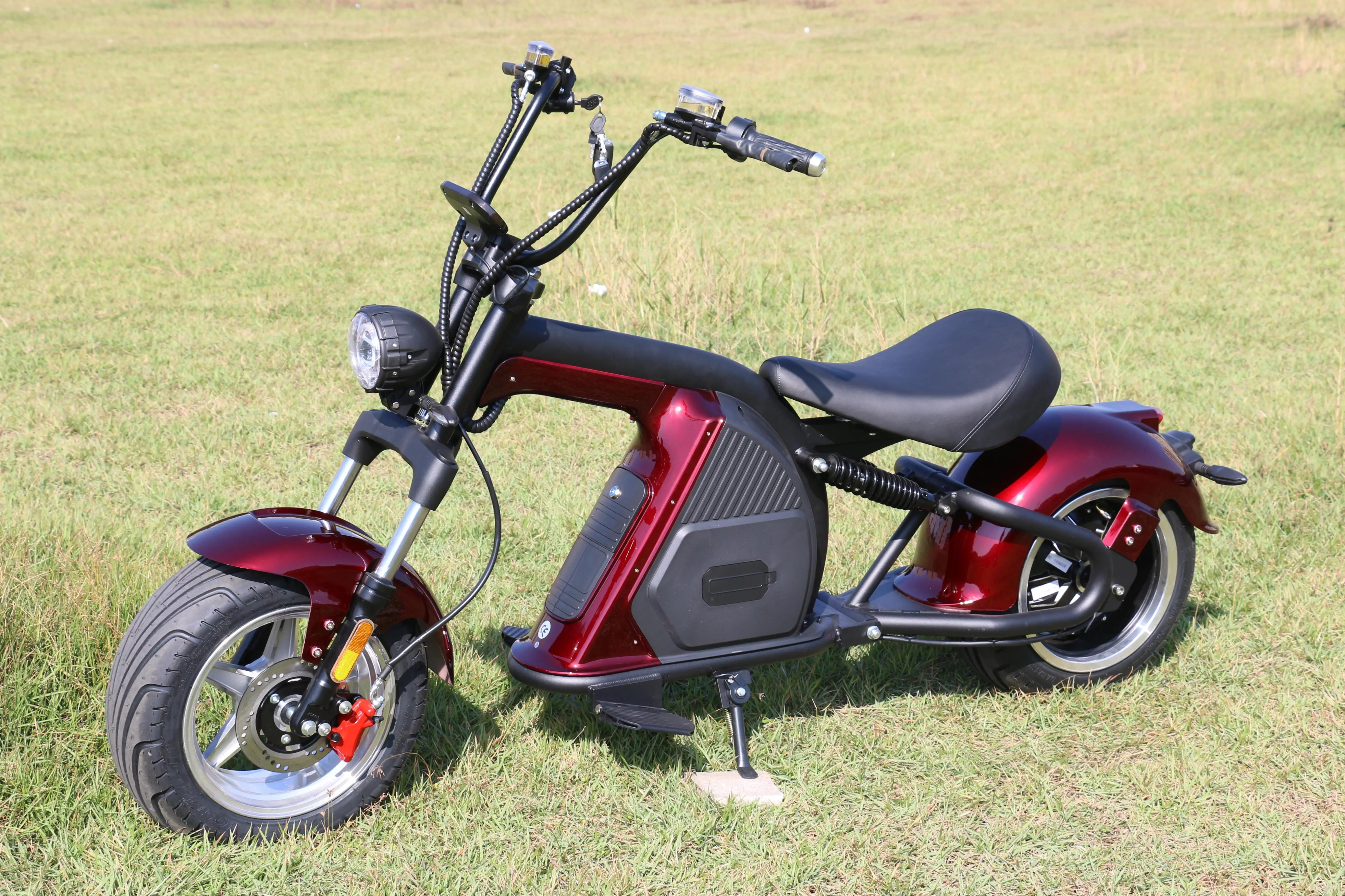 Hot Selling electric scooter M8 in warehouse Adult Lithium Battery 60V 20Ah citycoco 2000w citycoco