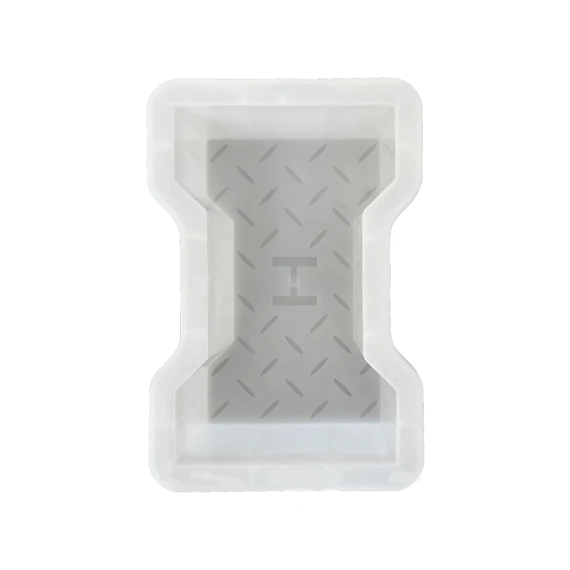 Three wave parking yard yard garden park pavement brick concrete precast plastic mold