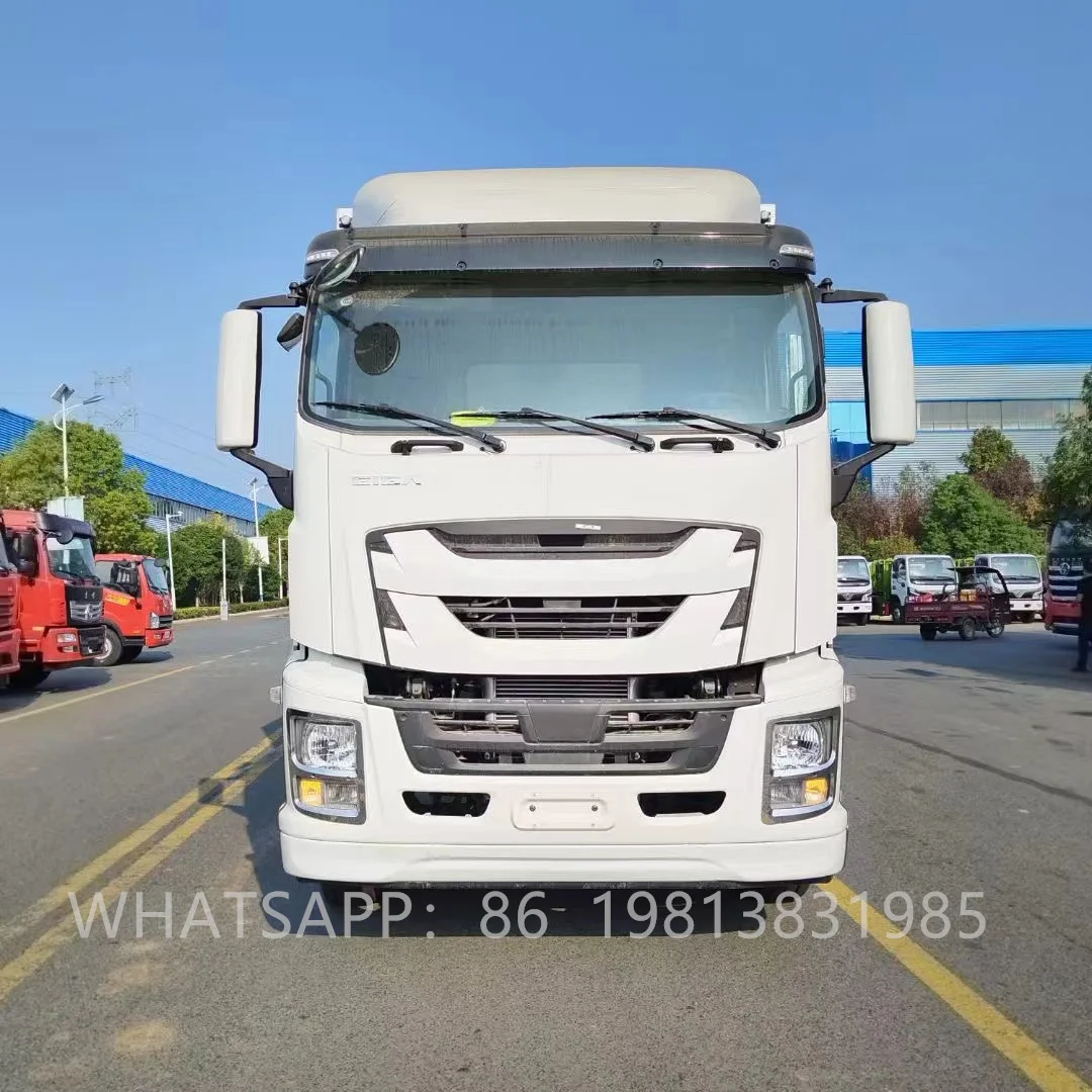 ISUZU FVR 4X2  Cargo Truck Diesel Q235 Stake Truck Side Curtain Aluminum alloy Box Van Truck Factory Supply For Sale